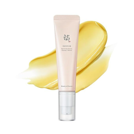 [Beauty of Joseon] Revive Eye Serum with Retinal Niacinamide Correction for Puffy Eye Bags Fine Lines Dark Circles Wrinkles, Korean Skin Care 30ml, 1 fl.oz